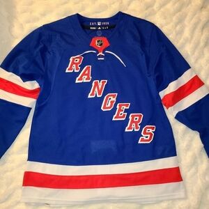 Adidas Blue and Red NHL Jersey